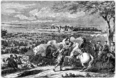 Schlacht am Rhein, 1898 von Unbekannt