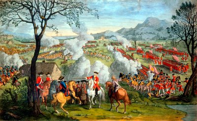 Schlacht von Culloden, 16. April 1746, 18. Jahrhundert von Unbekannt