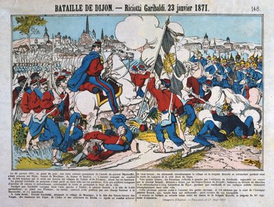 Schlacht von Dijon, Deutsch-Französischer Krieg, 23. Januar 1871 von Unbekannt