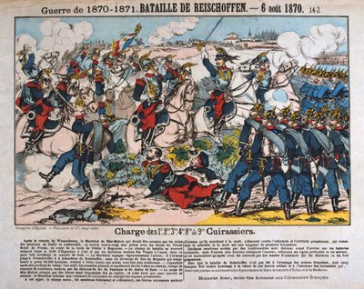 Schlacht bei Reichshoffen, Deutsch-Französischer Krieg, 6. August 1870 von Unbekannt