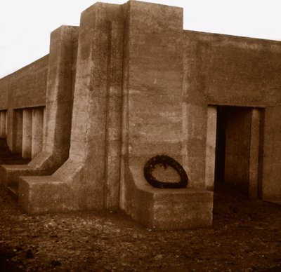 Bajonettgraben, Verdun, Nordfrankreich, ca. 1916-1918 von Unbekannt