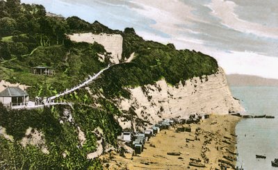 Beer Beach, Devon, frühes 20. Jahrhundert von Unbekannt