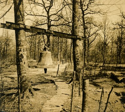 Glocke zur Warnung vor Gasangriff, um 1914-1918 von Unbekannt
