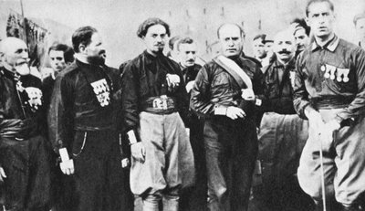 Benito Mussolini 1883-1945 italienischer faschistischer Diktator, 1922 von Unbekannt