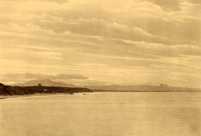 Biarritz - Die Kette der Pyrenäen, um 1930 von Unbekannt