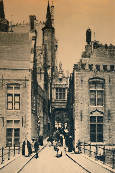 Blind Donkey Street, ca. 1910 von Unbekannt