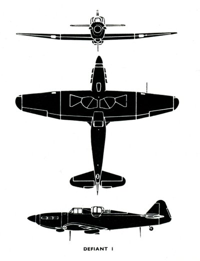 Boulton Paul Defiant I, 1941 von Unbekannt
