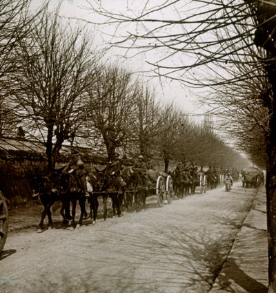 Britische Armee, Blérancourt, Nordfrankreich, ca. 1914-ca. 1918 von Unbekannt