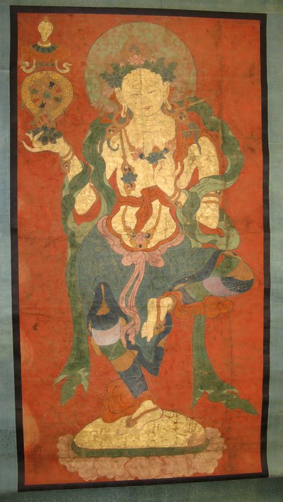 Buddhistischer Begleiter, möglicherweise eine Dakini, späte 18. Jahrhundert von Unbekannt