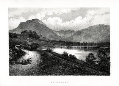 Buttermere, Lake District, Cumbria, 1896 von Unbekannt