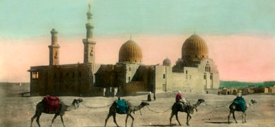 Kairo: Die Khalifa-Gräber, um 1918-1939 von Unbekannt
