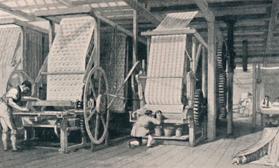 Calico-Druck (1835, 1904) von Unbekannt