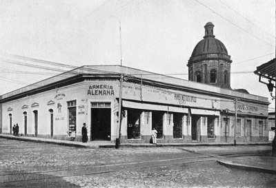 Calle Palmas, Asunción, Paraguay, 1911 von Unbekannt