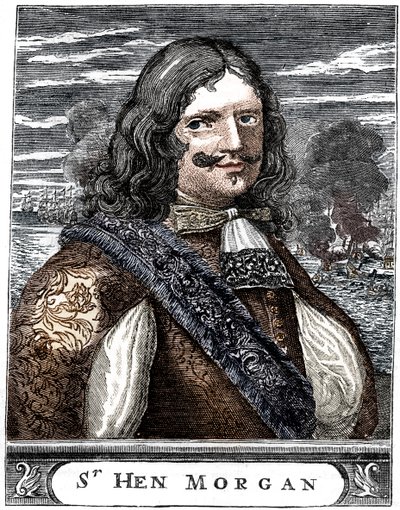 Captain Morgan, Freibeuter des 17. Jahrhunderts, um 1880 von Unbekannt
