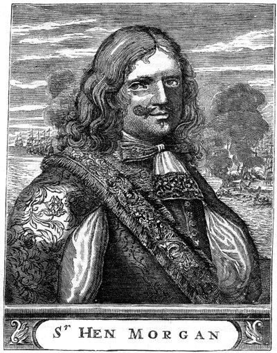 Captain Morgan, Freibeuter des 17. Jahrhunderts, um 1880 von Unbekannt