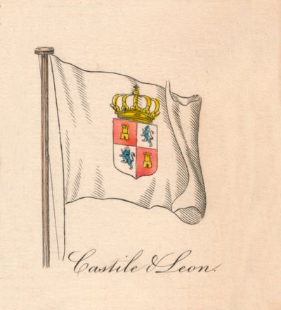 Kastilien und León, 1838 von Unbekannt