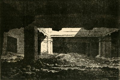 Katakomben in Alexandria von Unbekannt