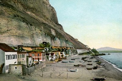 Catalan Bay, Gibraltar, 20. Jahrhundert von Unbekannt