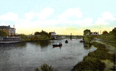 Caversham-Brücke, Berkshire, 20. Jahrhundert von Unbekannt