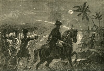 Angriff der Highlander bei Seringapatam, 1799, 1890 von Unbekannt