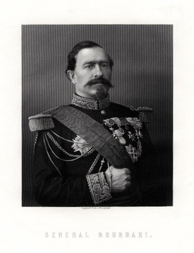 Charles Denis Sauter Bourbaki, französischer General von Unbekannt