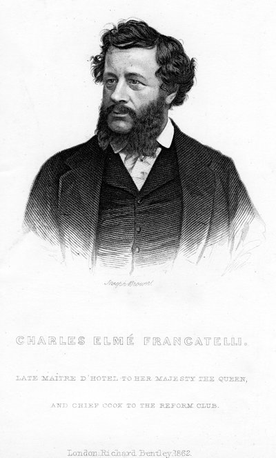 Charles Elme Francatelli, 1862 von Unbekannt