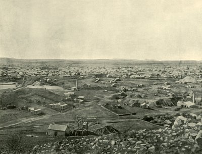 Goldfeld von Charters Towers, 1901 von Unbekannt