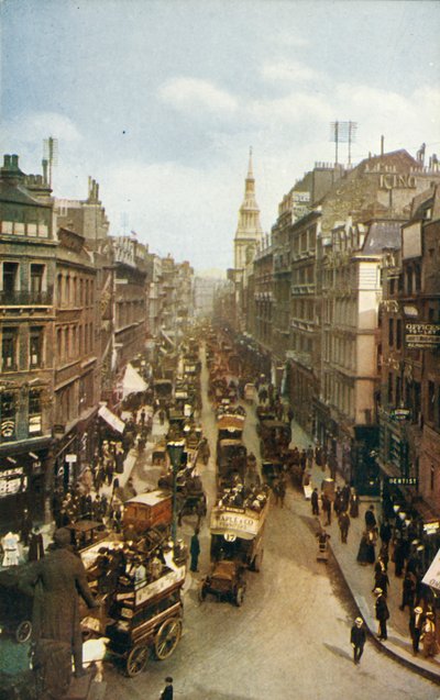 Cheapside, London, um 1910 von Unbekannt