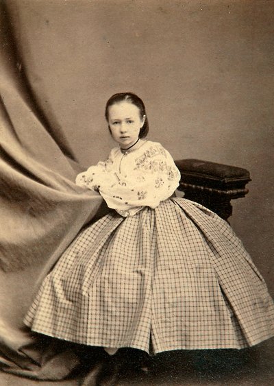 Kinderporträt von Sophia Perowskaja, 1860er Jahre von Unbekannt