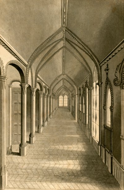 Chinesische Galerie, 1835 von Unbekannt