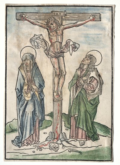 Christus am Kreuz, 1400er Jahre von Unbekannt