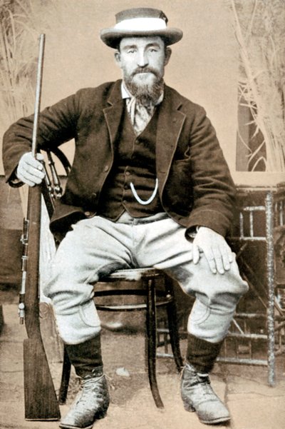 Christiaan de Wet, Buren-Soldat und Politiker, um 1900 von Unbekannt