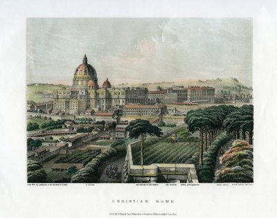 Christliches Rom, Italien, um 1865 von Unbekannt