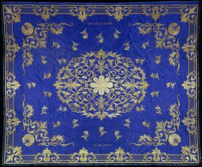 Chuppah Hochzeitsbaldachin, 1867-1868 von Unbekannt
