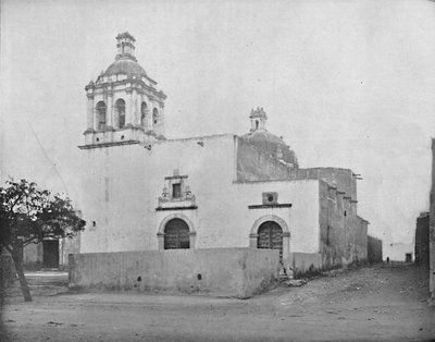 Kirche von Guadaloupe, Chihuahua, Mexiko, um 1897 von Unbekannt