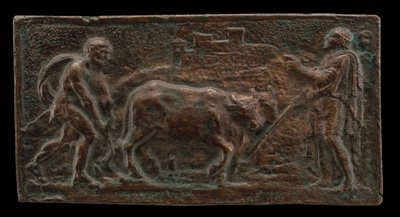 Cincinnatus am Pflug von Unbekannt