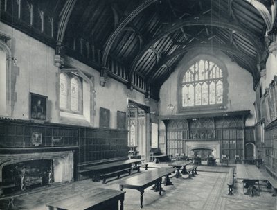 College Hall, Blick nach Westen, 1926 von Unbekannt