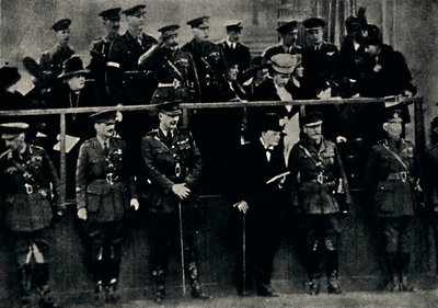 Kolonialtruppen marschieren durch London, 1919 von Unbekannt