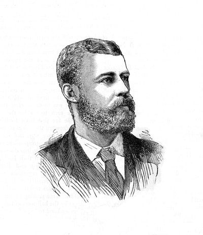 Kommandant Rolfe, um 1881-85 von Unbekannt