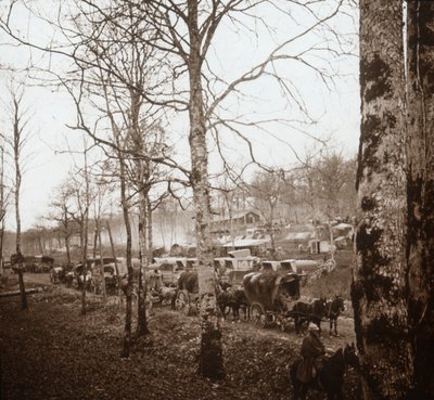 Konvoi, Somme, Nordfrankreich, um 1914-1918 von Unbekannt
