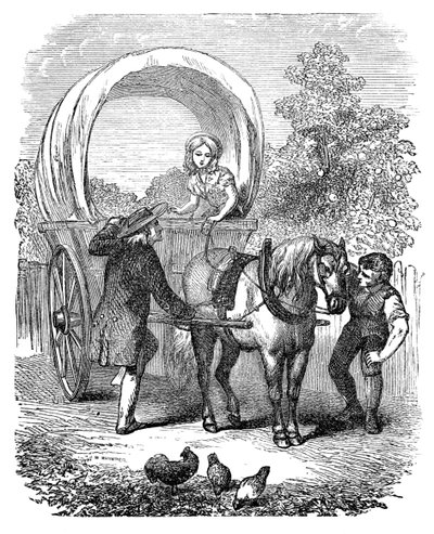 Landkarren mit Verdeck, um 1882 von Unbekannt