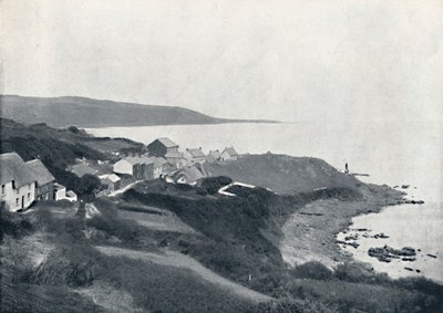 Coverack - Die Bucht und das Dorf, 1895 von Unbekannt