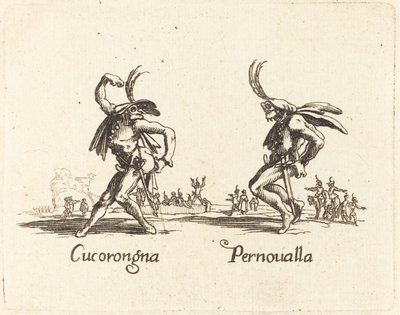 Cucorongna und Pernoualla von Unbekannt