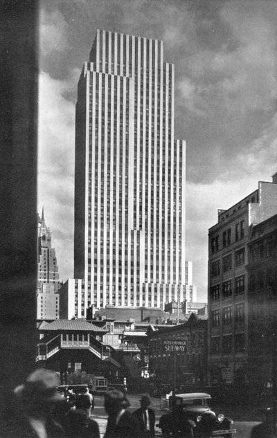 Daily News Building, New York City, 1933 von Unbekannt