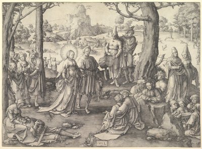 Tanz der Hl. Maria Magdalena, 1519 von Unbekannt
