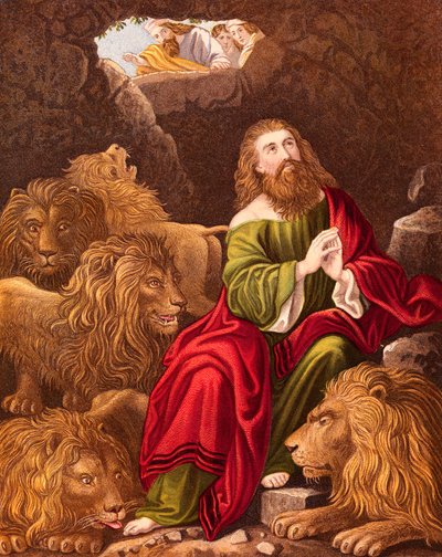 Daniel in der Löwengrube von Unbekannt