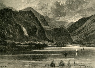 Derwentwater, Blick Richtung Borrowdale, 1898 von Unbekannt