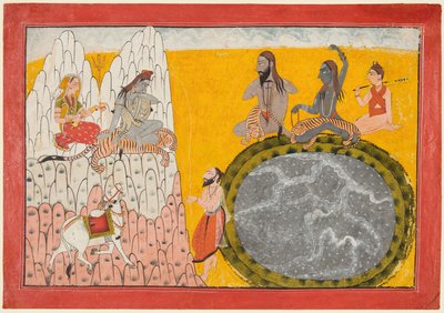 Abstieg des Ganges, ca. 1700-10 von Unbekannt