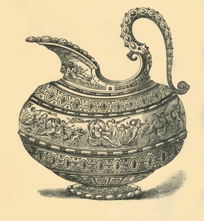 Entwurf für einen Krug, 1881 von Unbekannt