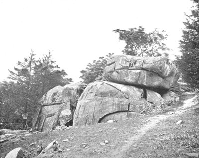 Devils Den, Gettysburg, Pennsylvania, USA, ca. 1900 von Unbekannt